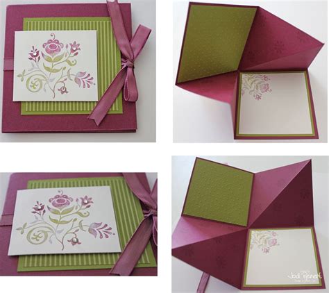 Amazing Fold Card Fancy Fold Cards Cards Handmade Paper Cards