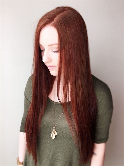 Dark copper hair is not an option for lazy girls because this shade tends to fade quickly. Dark copper hair | Copper hair dark, Copper hair, Hair