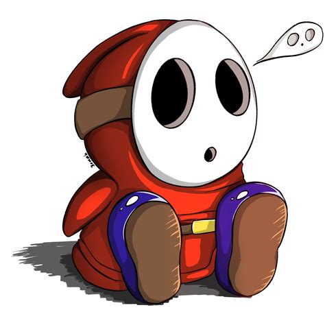 Shy Guy Fanart Ryoshiscraftedworld