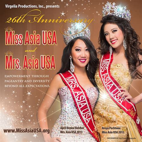 Th Annual Miss Asia Usa And Mrs Asia Usa Cultural Pageants On