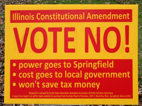 New Vote No Signs Appear Mchenry County Blog