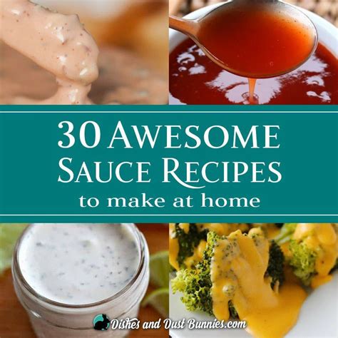 30 Awesome Sauce Recipes To Make At Home From Recipes
