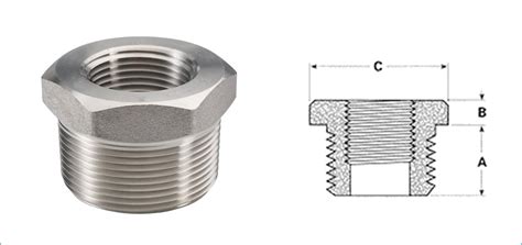 Threaded Screwed Bushing