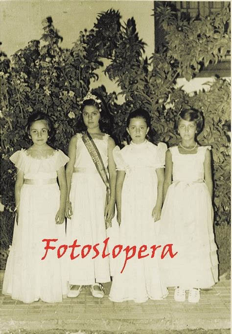 Recuerdo De Reinas Infantiles De La Feria De Los Cristos De Los A Os