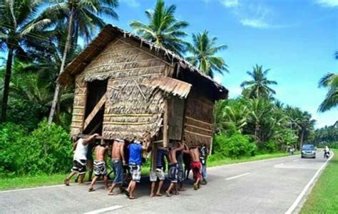 bayanihan hut house filipino art philippines