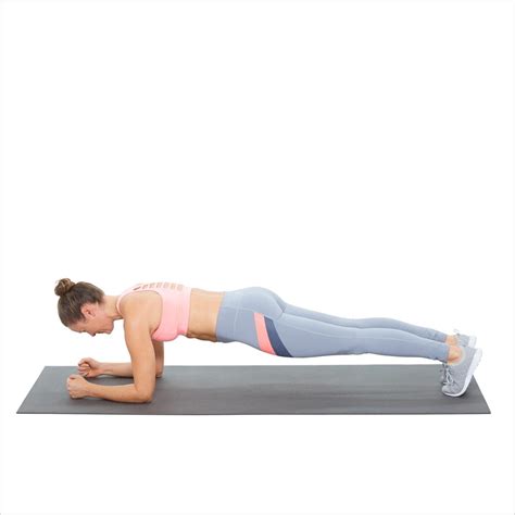 Elbow Plank Mallory Pugh 10 Minute Ab Workout Review Popsugar