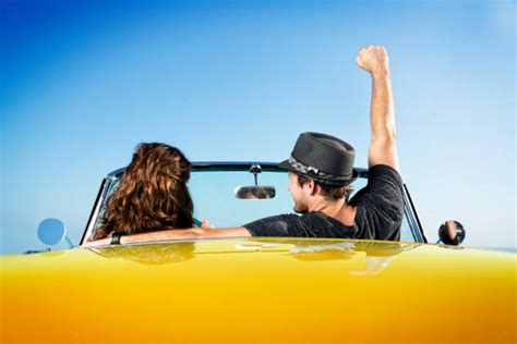 1300 Woman Driving Vintage Convertible Stock Photos Pictures