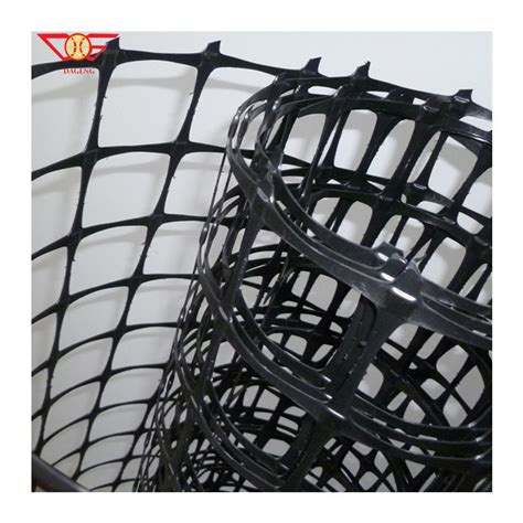 PP Biaxial Geogrid Plastic Civil Engineering Construction Geogrids For