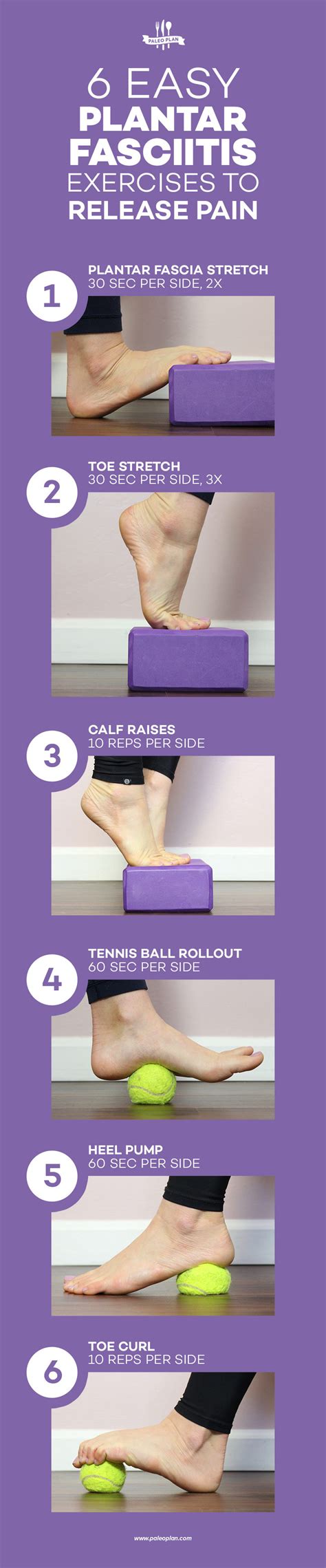 6 Easy Plantar Fasciitis Exercises To Release Foot Pain Fitness