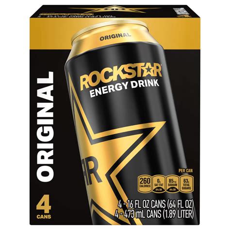 Save On Rockstar Energy Drink Original 4 Pk Order Online Delivery
