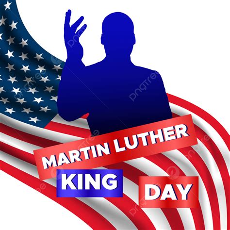 Gambar Desain Vektor Premium Martin Luther King Day Kebebasan