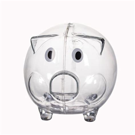 Clear Plastic Piggy Bank For Kids Plastic Piggy Banks Bulk