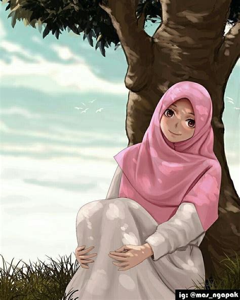 Sükut U Lisan Selameti İnsan Islamic Cartoon Anime Muslimah Anime Muslim