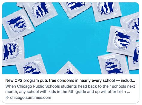 Chicago Public Schools Will Be Offering Free Condoms To Fifth Graders
