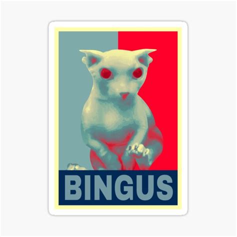 President Bingus Sticker For Sale By Rzera Redbubble