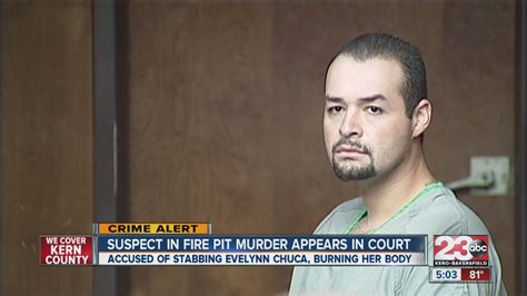 Suspect In Fire Pit Murder Appears In Court Youtube