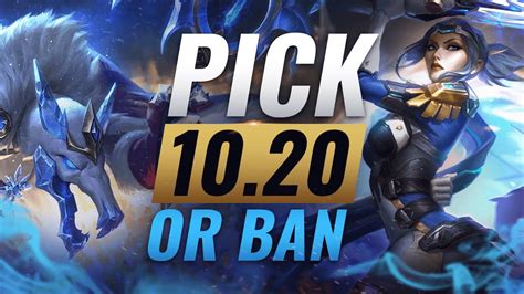 Op Pick Or Ban Best Builds And Picks For Every Role League Of Legends