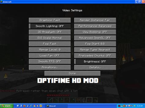 Optifine Hd With Fps Update 11121102