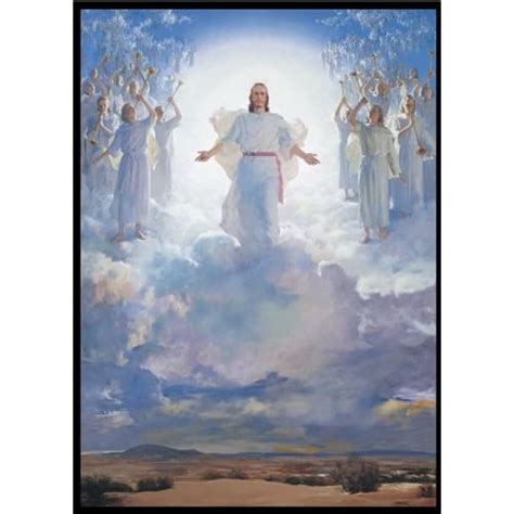 5 X 7 The Second Coming By Harry Anderson Lds The Church Of