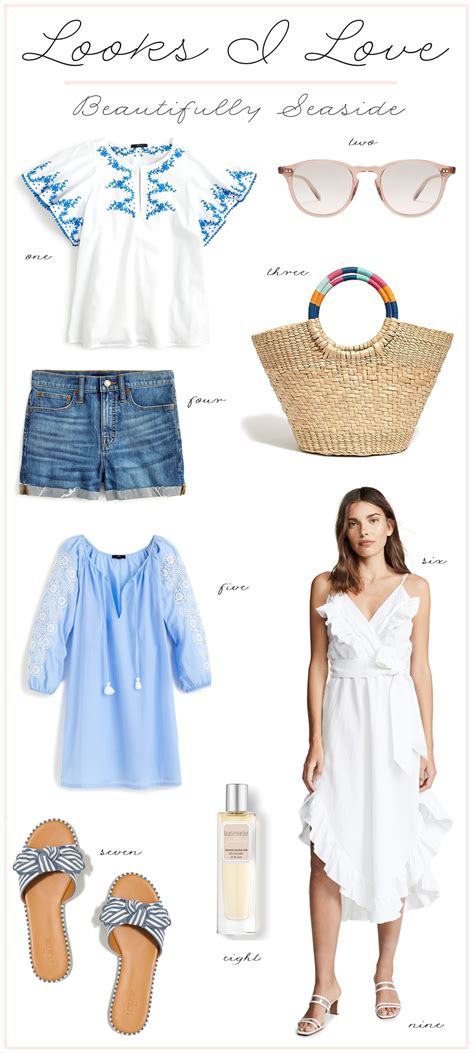 Summer Vacation Outfit Ideas Looks I Love Beautifully Seaside