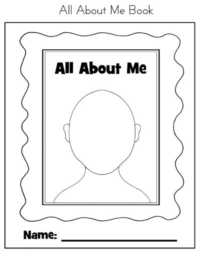 All About Me Coloring Pages To Download And Print For Free