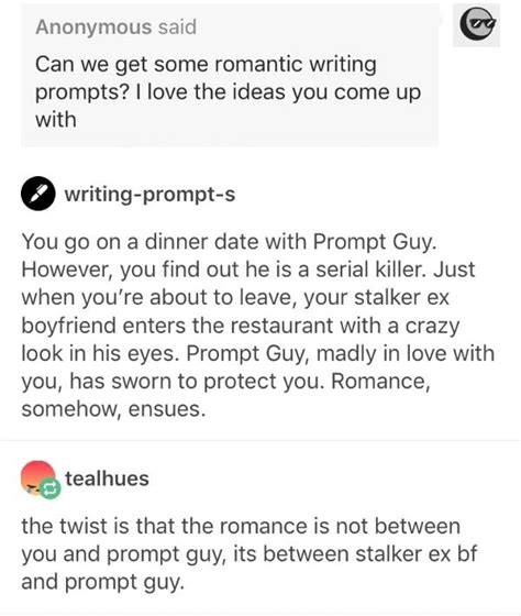Writing Prompt Memes That Are Too Freaking Awesome 20 Pictures Romantic Writing Prompts