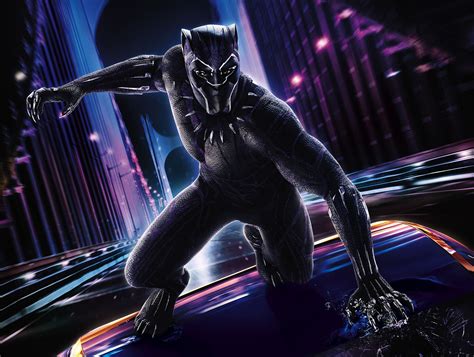 Black Panther 2018 Movie Poster Wallpaperhd Movies Wallpapers4k