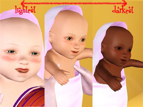 My Sims 3 Blog Default Replacement For Newborn Babies By Linda