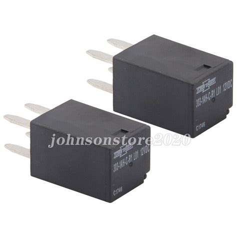 4x 12v 4 Pin Micro Relay Spdt 3520 Amp Iso 280 Automotive Relay For