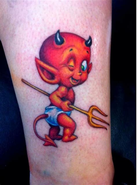Little Devil Tattoo Devil Tattoo Baby Tattoo Designs Cover Tattoo