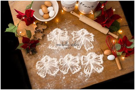 Flour Angel Christmas Backdrop Etsy
