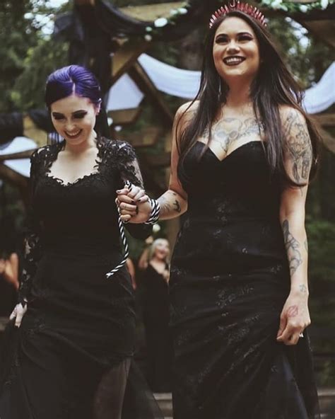Exoplanetary Virushappy Pride Month Heres A Goth Lesbian Weddingyou Can Find Both Of These