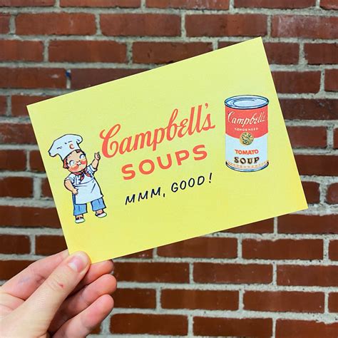 Vintage Campbell S Soups Mmm Good Print Advertisement Etsy