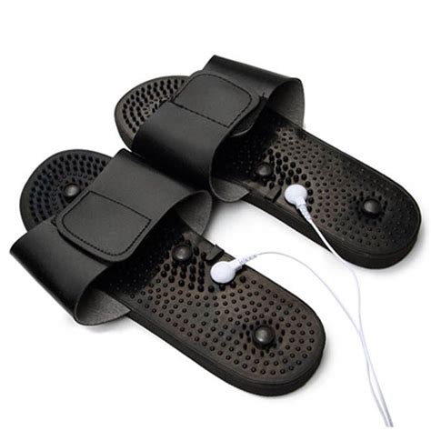 Electrode Massage Slipper Tens Acupuncture Therapy Massage Slippers Body Foot Relaxing Massager