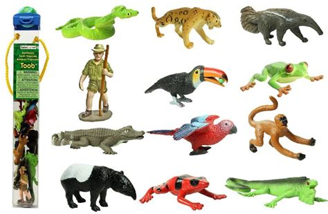 Safari Ltd Rainforest Toob Toys And Games Animaux Foret