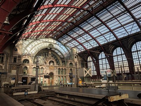 Antwerp Central Train Station. Considered the most beautiful train ...