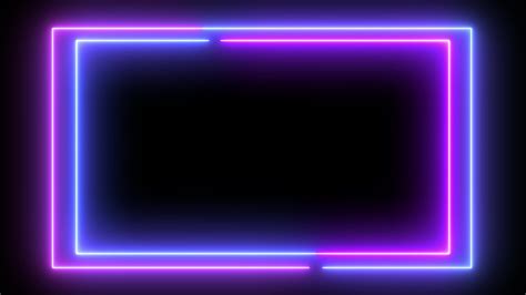 Abstract Light Neon Frame 1790822 Stock Video At Vecteezy