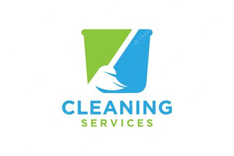 Servicio De Limpieza Diseño De Logotipo De Empresa Vector De Concepto De Logotipo De Limpieza