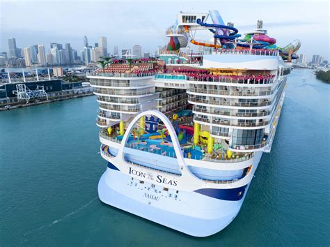 Royal Caribbeans Icon Of The Seas Arrives In Miami All Things Cruise