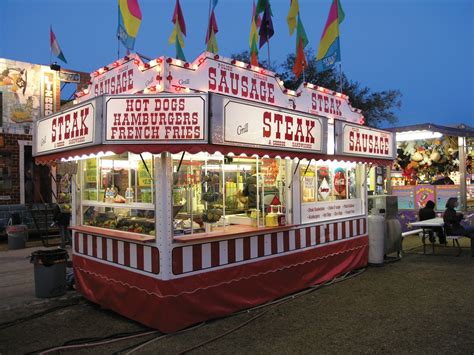 Delicious Carnival Food Stands