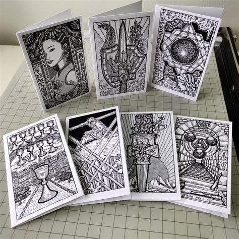 Print Your Own Tarot Stickers And Notecards Benebell Wen