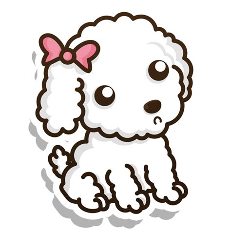 French Poodle Drawing | Poodle drawing, Puppies funny, French poodle ...