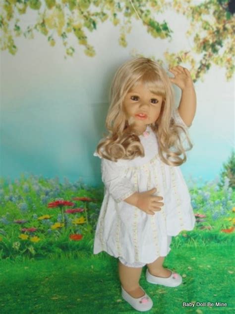 Masterpiece Sundays Child Monika Levenig 29 Blonde Vinyl Doll Ebay