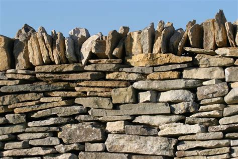 Dry Stone Wall Stock Photo Image Of Craftsman Abstract 98294