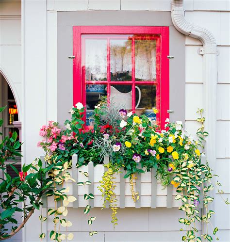 30 Bright And Beautiful Window Box Planters Window Planter Boxes