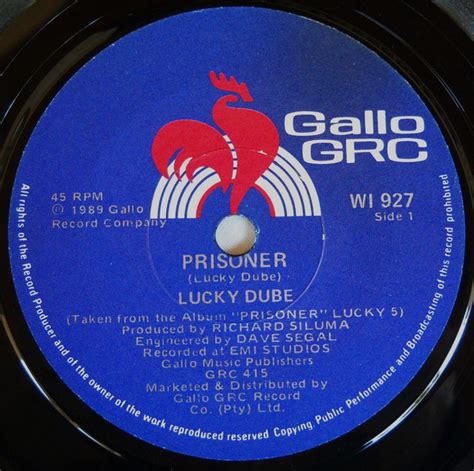 Lucky Dube Prisoner War And Crime 1989 Vinyl Discogs