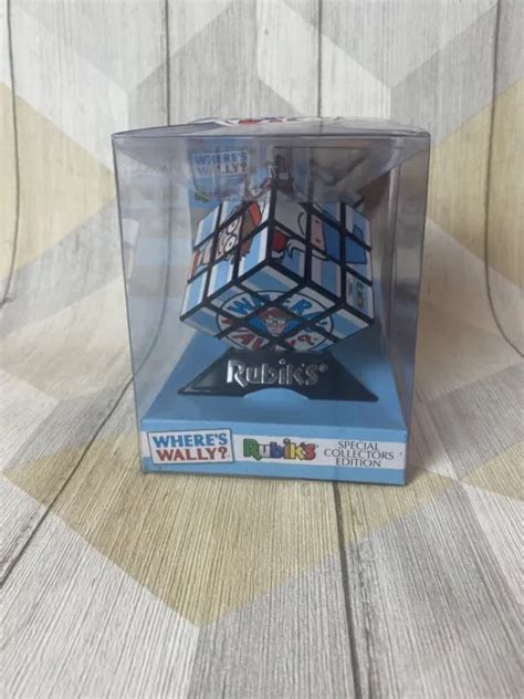 Wheres Wally Rubiks Cube Special Collectors Edition 3x3 Puzzle