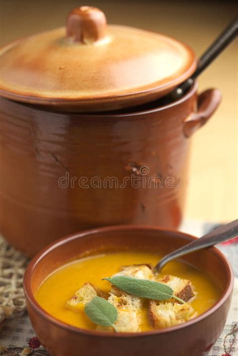 If you are in an english speaking country you may decide to there are many different fruits and vegetables but it doesn't have to be difficult to learn them all, simply learning a few. Pumpkin Soup And Leeks, With Sage Leaves. Stock Image - Image of vegetable, traditional: 105234769