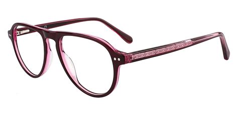 Durham Aviator Prescription Glasses Purple Womens Eyeglasses Payne Glasses