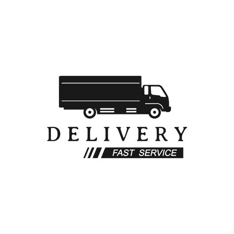 Premium Vector Delivery Truck Logo Design Template